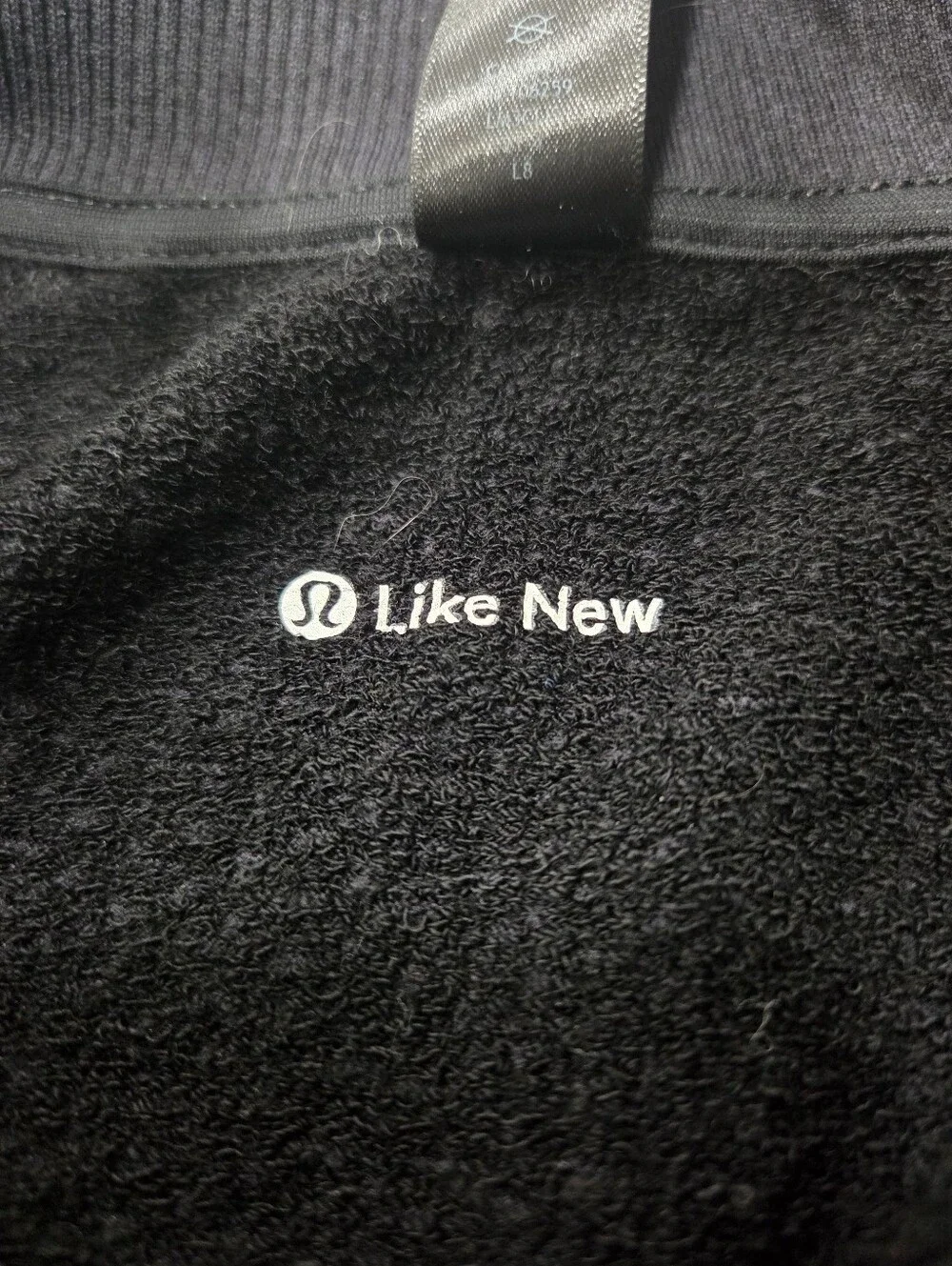lululemon athletica Half Zip  Black Men's  Pull-Over Top Enginereed Warmth Sz SM